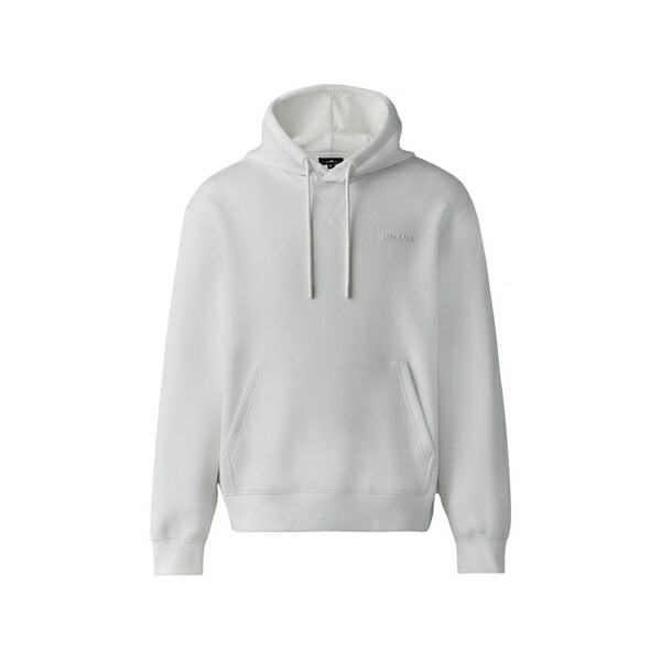 マッカージュ メンズ パーカー・スウェットシャツ アウター Krystian logo-detail hoodie Neutrals パーカー-トップス