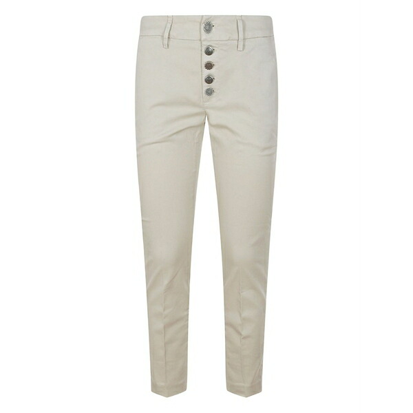 ドンダップ レディース カジュアルパンツ ボトムス Perfect button-fastening trousers Neutrals｜asty 42,120円