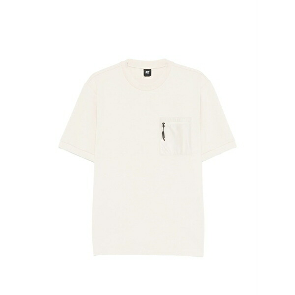 アルファタウリ メンズ Tシャツ トップス Jore pocket t-shirt Neutrals|asty