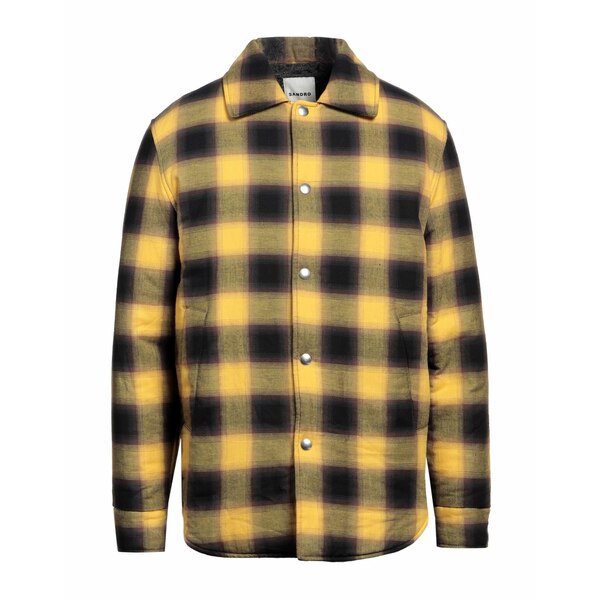【送料無料】 サンドロ メンズ シャツ トップス Shirts Yellow