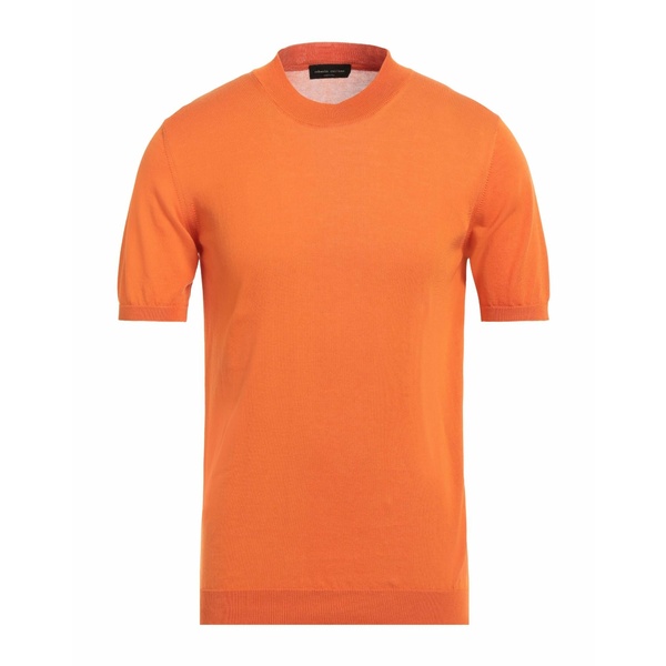 【送料無料】 ロベルトコリーナ メンズ ニット&セーター アウター Sweaters Orange