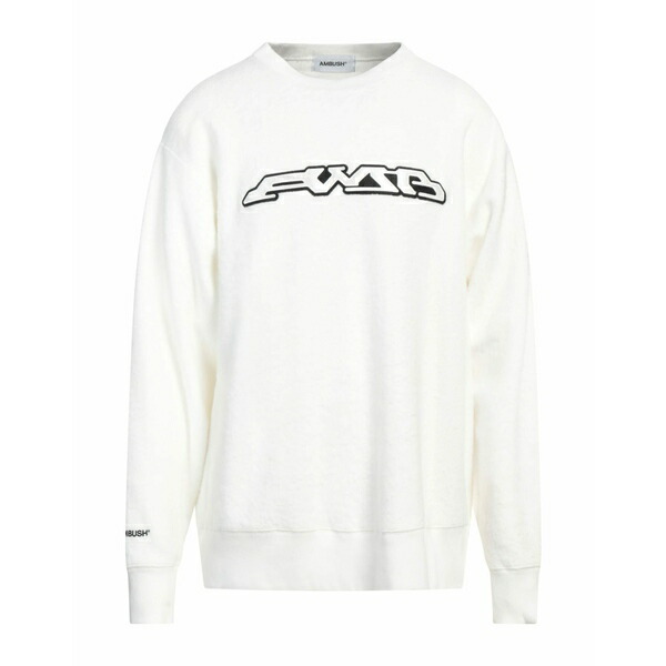 【送料無料】 アンブッシュ メンズ パーカー・スウェットシャツ アウター Sweatshirts White|asty