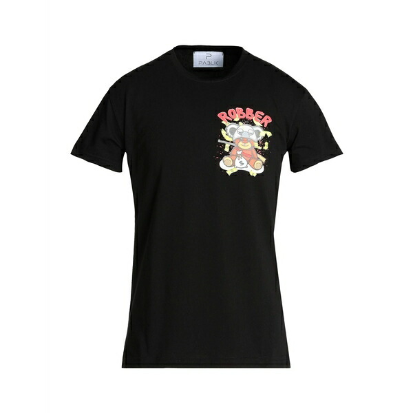 【送料無料】 ヴェルナ メンズ Tシャツ トップス T-shirts Black