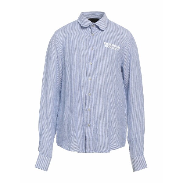 【送料無料】 ジョン リッチモンド メンズ シャツ トップス Shirts Azure