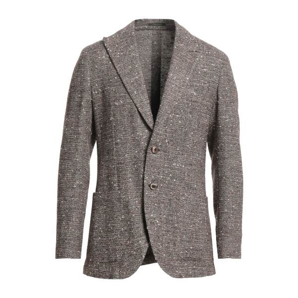 【送料無料】 ガブリエレ パジーニ メンズ ジャケット＆ブルゾン アウター Blazers Brown 69,740円