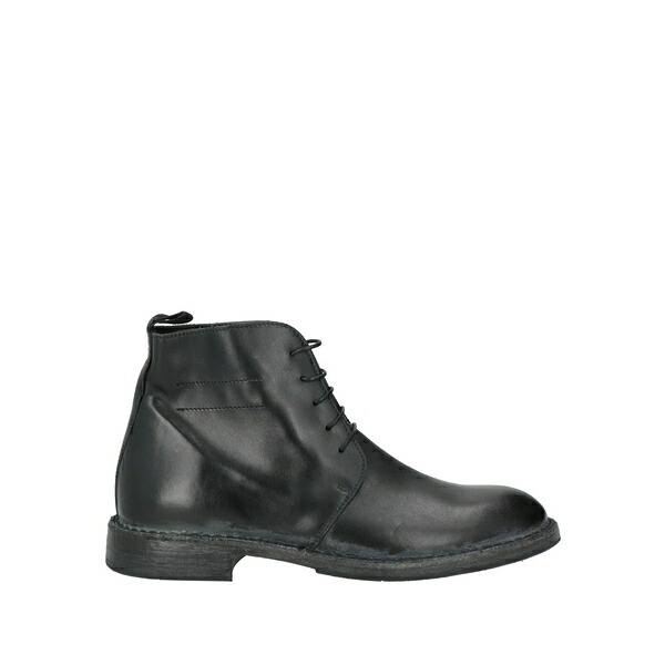 【送料無料】 モマ メンズ ブーツ シューズ Ankle boots Black