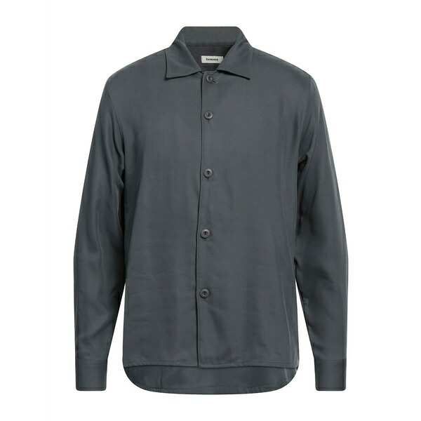 【送料無料】 サンドロ メンズ シャツ トップス Shirts Grey
