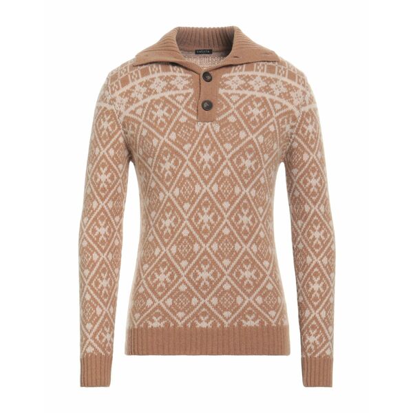 【貨物輸送無料】 レトワ メンズ 編み物\u0026プルオーバー アウター Sweaters Beige
