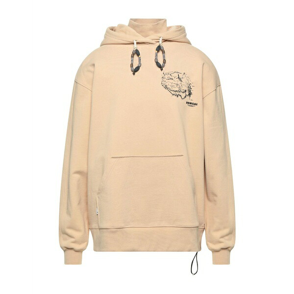 【送料無料】 ボンサイ メンズ パーカー・スウェットシャツ アウター Sweatshirts Beige