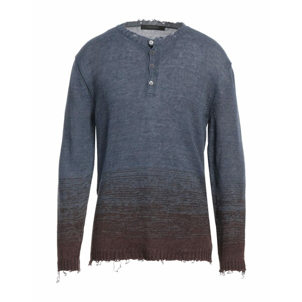【貨物輸送無料】 メッサジェリエ メンズ ジレー アウター Cardigans Blue