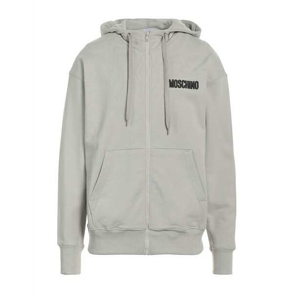 【送料無料】 モスキーノ メンズ パーカー・スウェットシャツ アウター Sweatshirts Grey