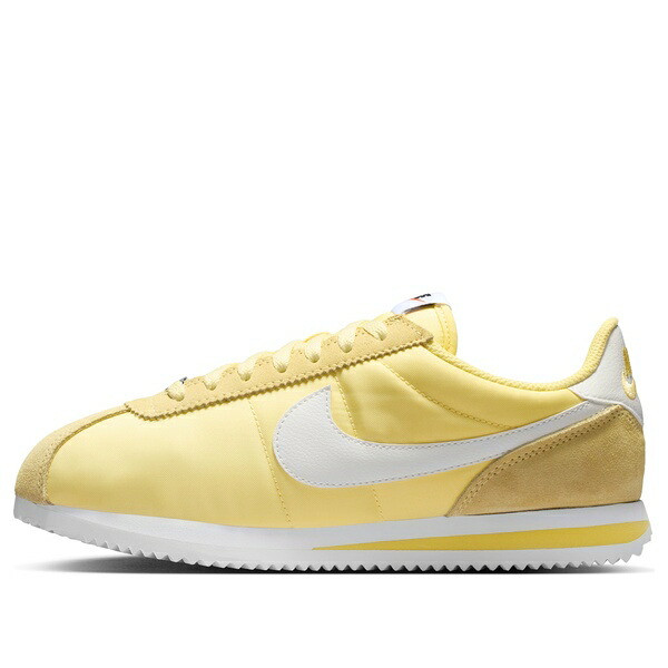 Nike ナイキ レディース スニーカー 【(WMNS) Nike Cortez Textile \'Soft Yellow White\' DZ2795-703】 サイズ US_6.5(23.5cm)|asty