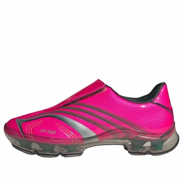 adidas アディダス レディース スニーカー 【(WMNS) adidas F50 Walkable 'Shock Pink Silver Metallic' JQ9556】 サイズ US_7(24.0cm)｜asty
