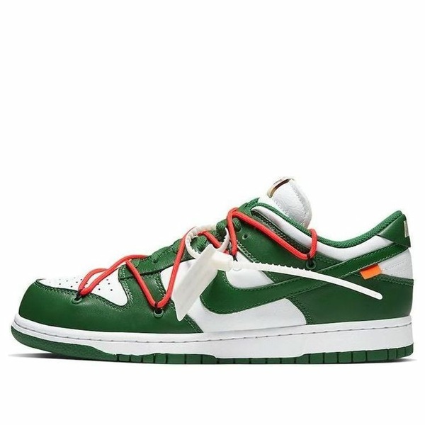 Nike ナイキ メンズ スニーカー 【Nike x Off-White Dunk Low 'Pine Green' CT0856-100】 サイズ US_5(23.0cm)|asty