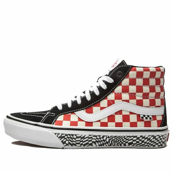 90s USA製 sk8-hi 良カラー 楽天市場】USA製 90s VANS SK8-HI CHECKERBOARD 黒ピンク US9.5