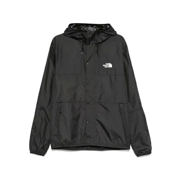 ノースフェイス メンズ ジャケット＆ブルゾン アウター Logo-print jacket Black｜asty