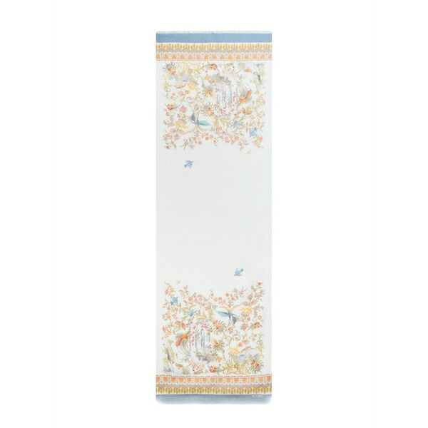 エトロ レディース えり巻き・袈裟・えり巻き 付属物 Flora scarf White