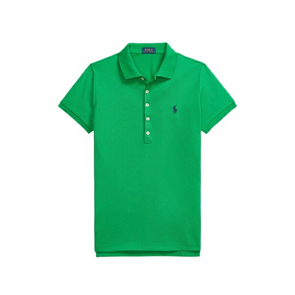 ラルフローレン レディース スポーツシャツ トップス Short-sleeve polo top Green