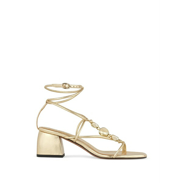 バッシュ レディース サンダル シューズ Caya beaded strappy sandals Gold