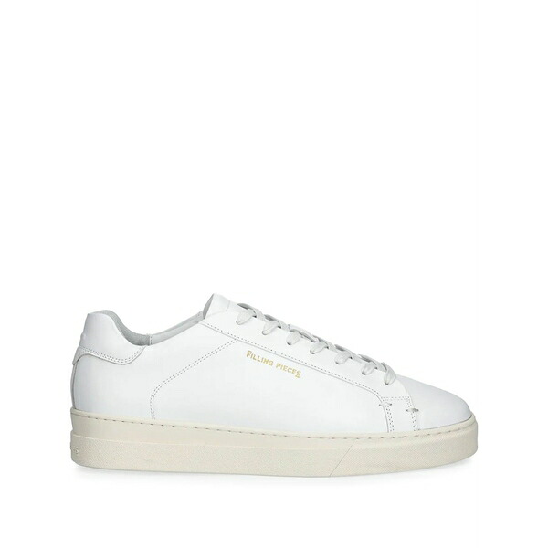 フィリングピース メンズ スニーカー シューズ Tiebreak core sneakers  White