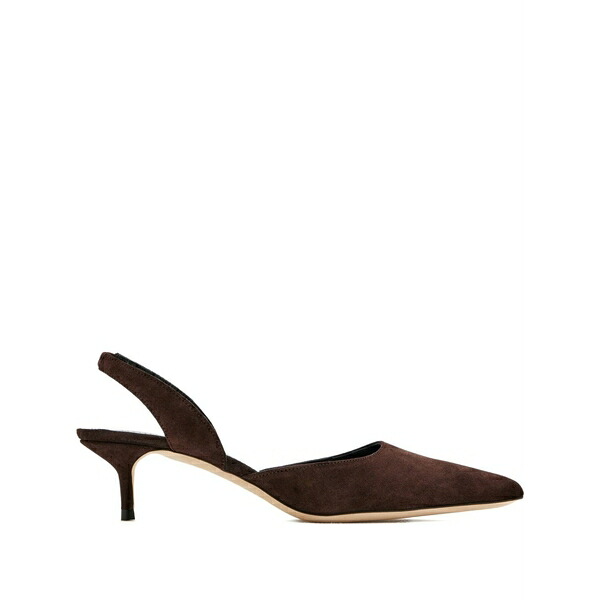 ステゥド レディース パンプス シューズ 55粍 sebastian slingback-strap pumps Brown