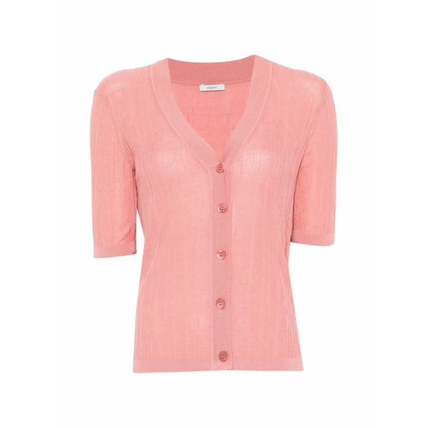 ジョセフ レディース ジレー アウター V-neck buttoned cardigan Pink