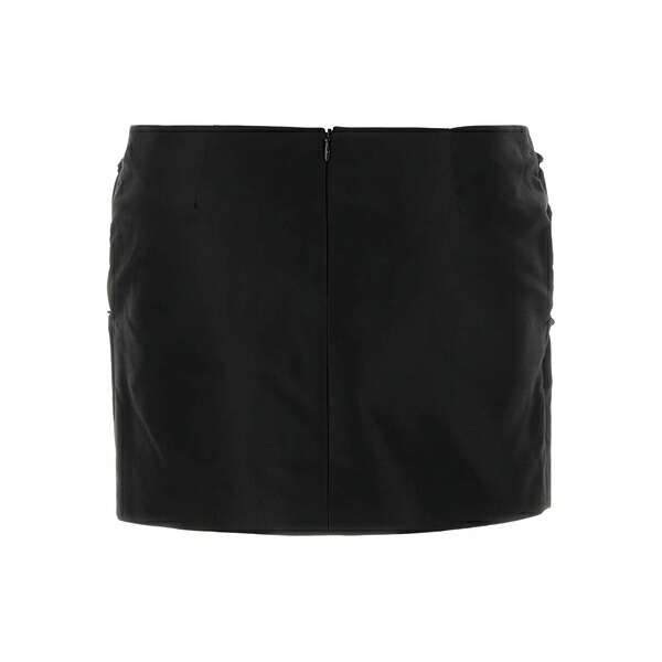 マグダ・ブトリム レディース スコート ボトムス Rose-detail mini skirt Black