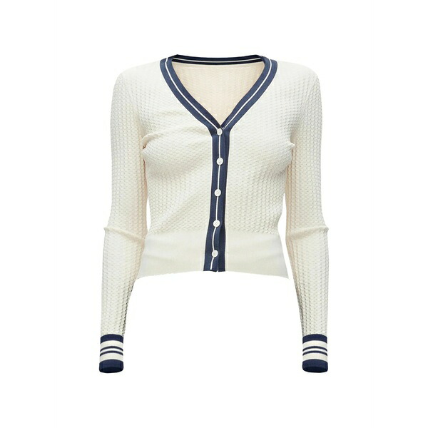 スリーワンフィリップリム レディース ジレー アウター V-neck button cardigan White