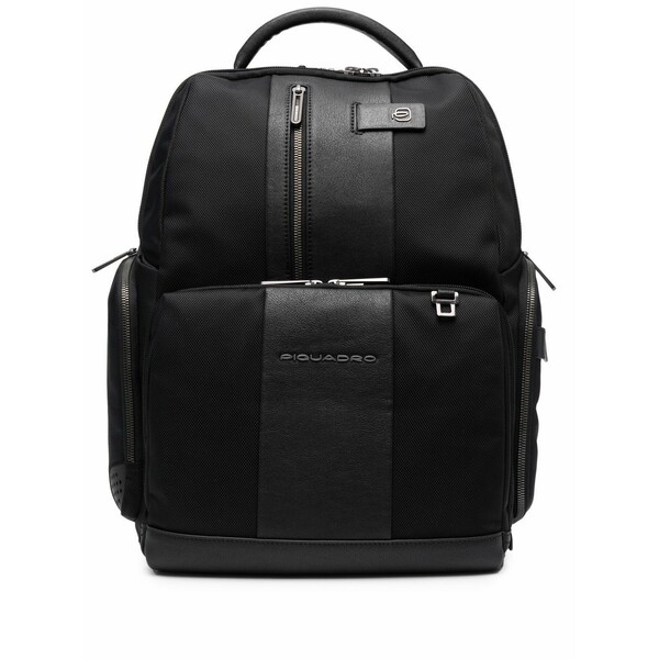 ピークアドロ  メンズ うしろ側容器に並べる・背嚢 御徒面子 Bagmotic panelled backpack Black
