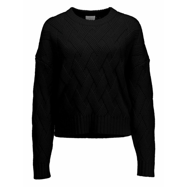 アリュード レディース 編み物\u0026プルオーバー アウター Cable-knit knit Black