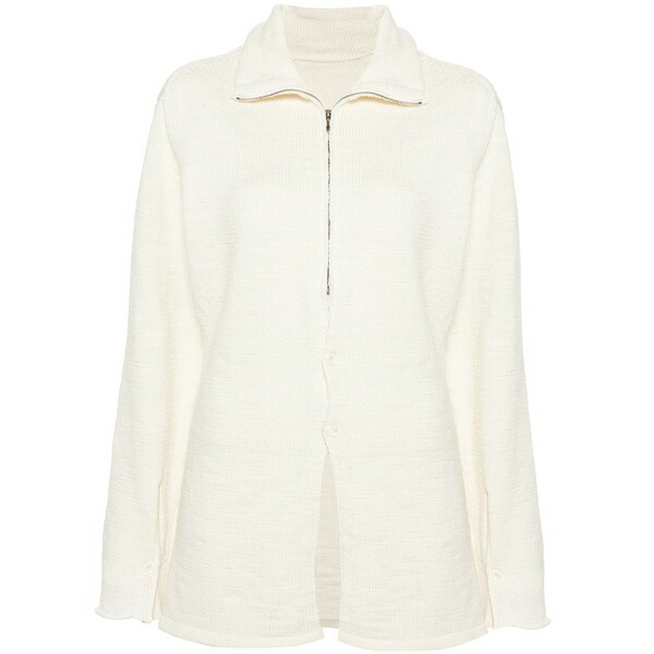 マルタンマルジェラ レディース 編み物\u0026プルオーバー アウター High-neck jumper White