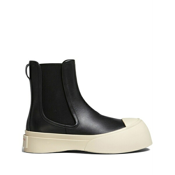 マルニ レディース ブーツ シューズ Pablo leather chelsea boots Black