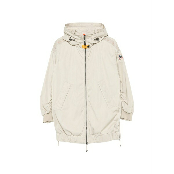 パラジャンパーズ レディース 厚地の外套 アウター Lourdes hooded parka Neutrals