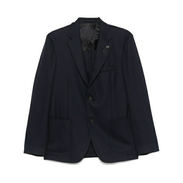 ラルディーニ メンズ ジャケット＆ブルゾン アウター Wool blazer Blue｜asty