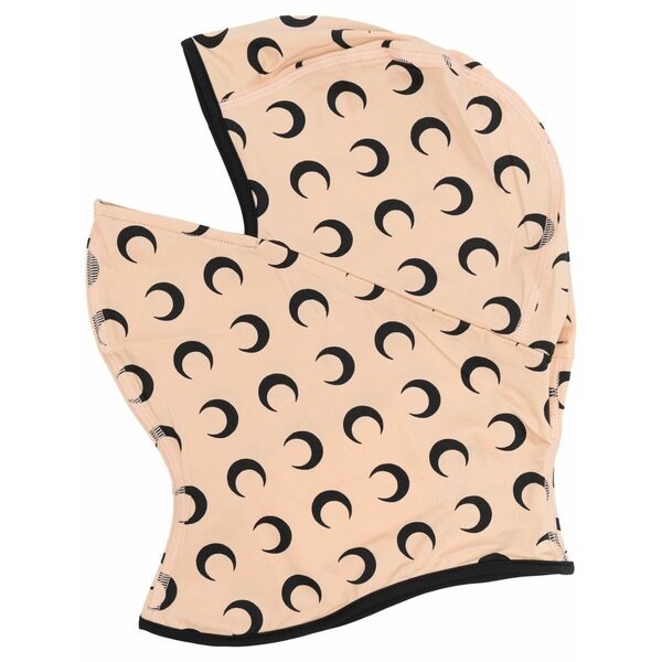 米国海兵隊員 独居室 メンズ かぶり笠 付属品 Crescent moon-print balaclava Neutrals