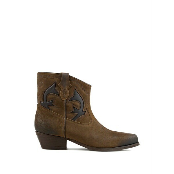 バッシュ レディース ブーツ シューズ Curtis leather boots Brown