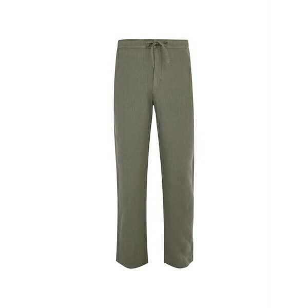 １２０％リノ メンズ カジュアルパンツ ボトムス Drawstring trousers Green