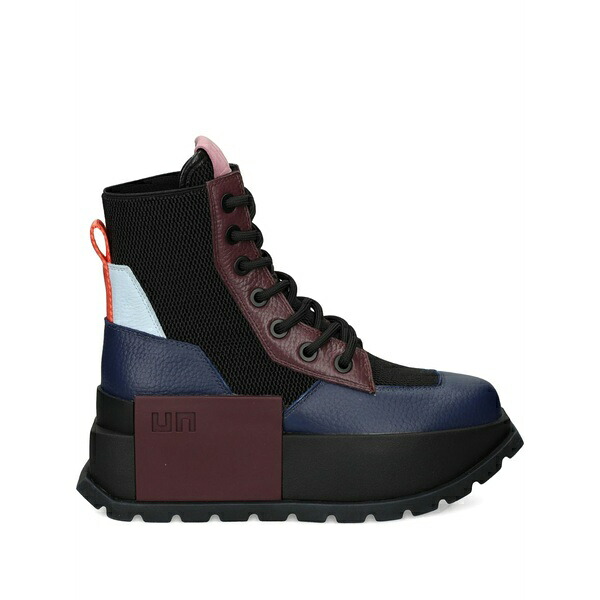 ユナイテッド素っぽんぽん レディース ブーツ シューズ Roko trooper boots Blue