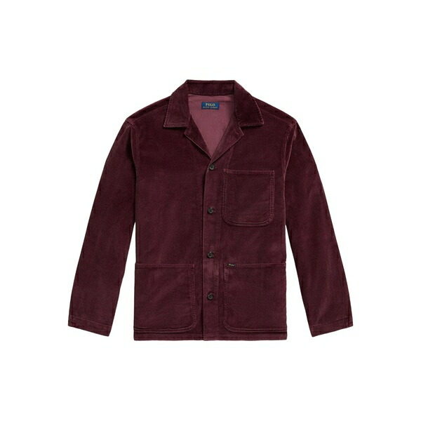 ラルフローレン メンズ プルオーバー トップス Corduroy long-sleeve shirt Red