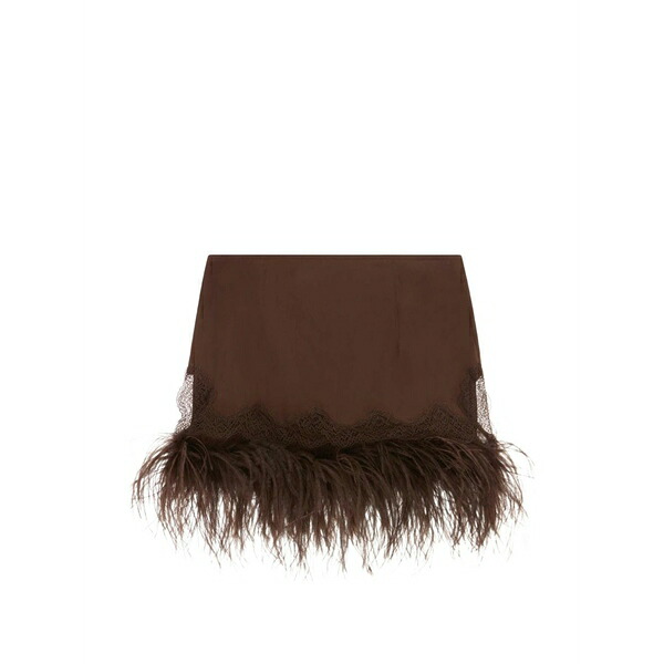 シックス青少年・アーリントン レディース スコート ボトムス Zelmi mini skirt Brown