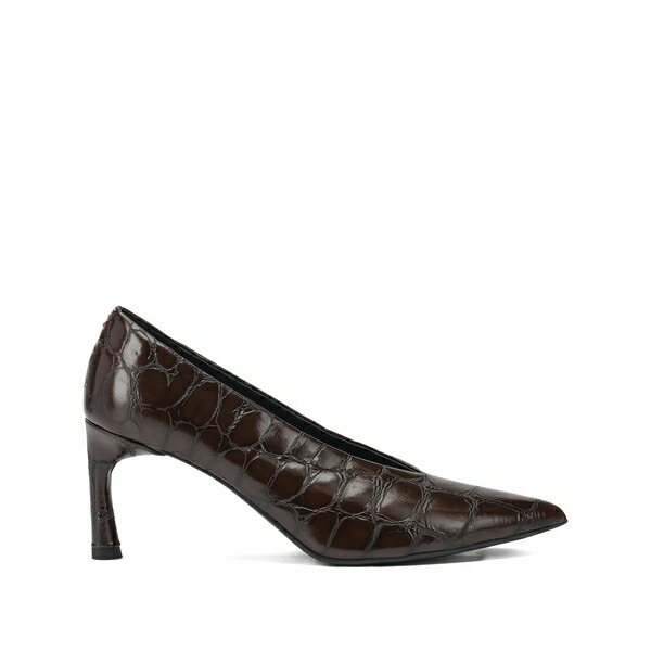 ハルマネラ レディース パンプス シューズ Pointed-toe pumps Brown