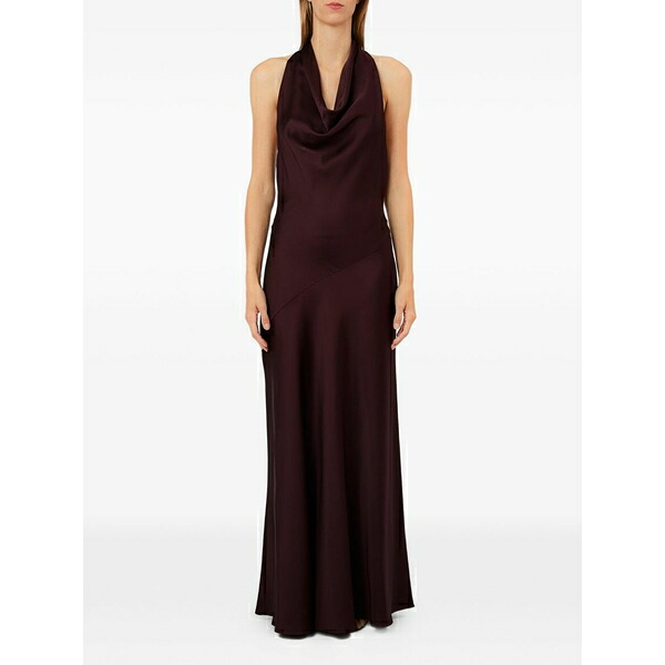 リュージョー レディース ワンピース トップス Halterneck dress Red｜asty