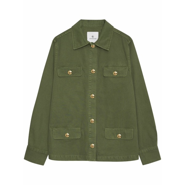 アニービン レディース ジャケット＆ブルゾン アウター Corey military jacket Green｜asty