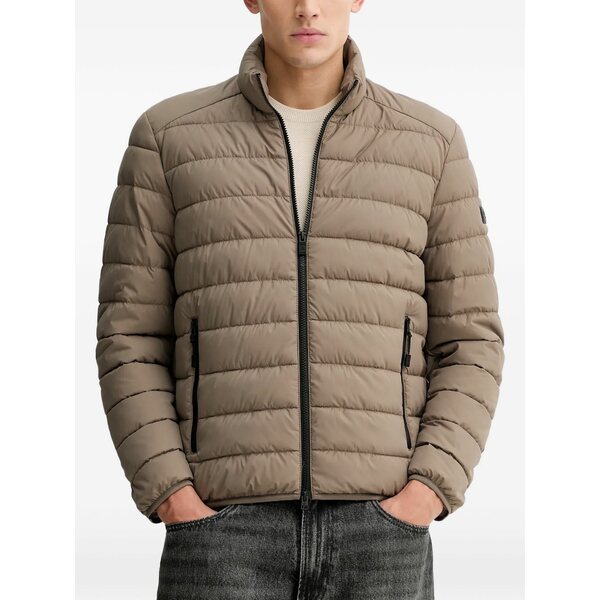マルコポーロ メンズ 上衣＆上衣 アウター Quilted jacket Brown