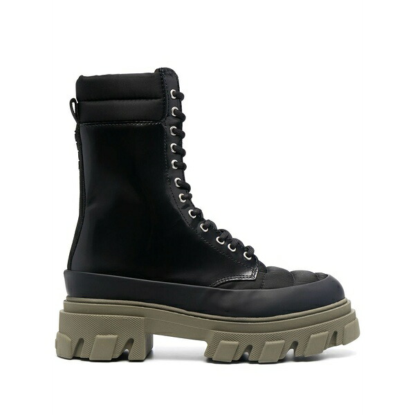 ガニー レディース ブーツ シューズ Lace-up boots Black