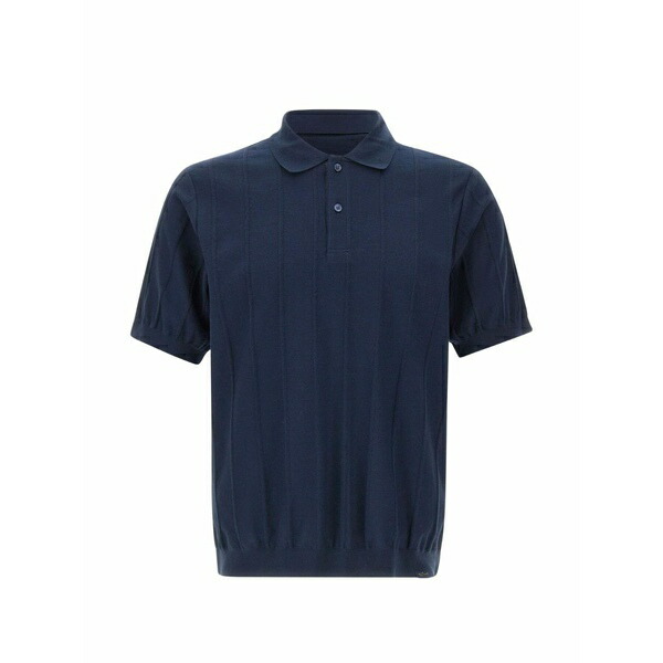 ポールアンドシャーク メンズ スポーツシャツ トップス Short-sleeve polo shirt Blue