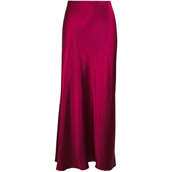 ヴィンス レディース スカート ボトムス Satin midi skirt Red｜asty
