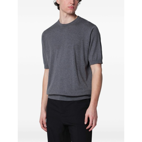ジョンスメドレー メンズ プルオーバー トップス  kempton short sleeve t-shirt Grey