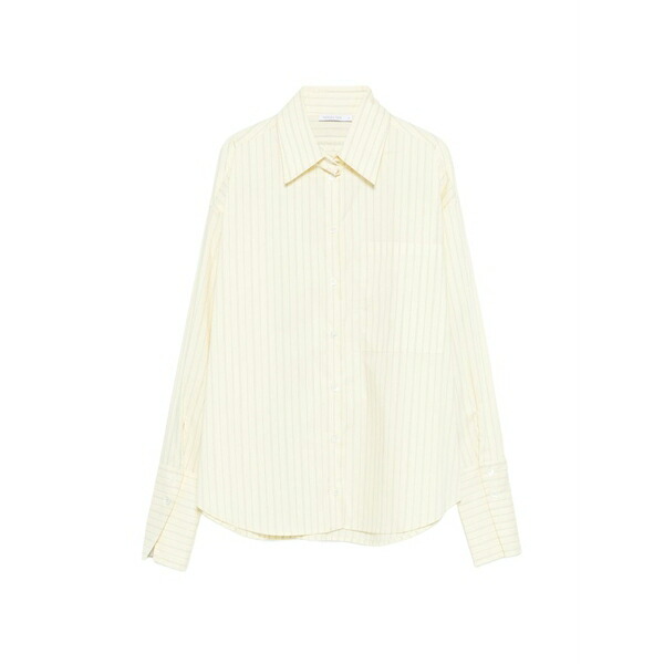 パトリツィア ペペ レディース シャツ トップス Striped shirt Yellow