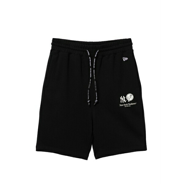 ニューエラ メンズ カジュアルパンツ ボトムス Ny yankees shorts Black|asty